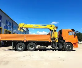 Бортовой грузовик Бортовой грузовик КАМАЗ 65115, XCMG 2026 года новый фото 4