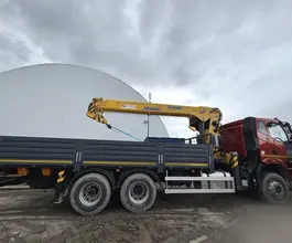 Манипулятор-самопогрузчик FAW J6P с КМУ XCMG SQS300RU-5 2026 года новый