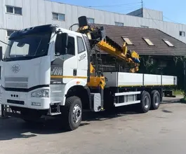 Манипулятор-самопогрузчик FAW J6P с КМУ XCMG SQS200-6 2026 года новый