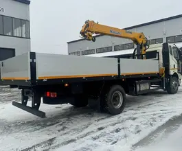 FAW J6L с КМУ XCMG SQS125-4 2025 года новый фото 2