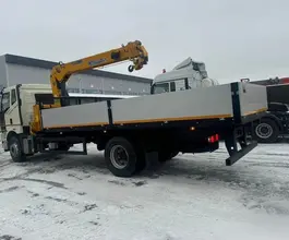 FAW J6L с КМУ XCMG SQS125-4 2025 года новый фото 3