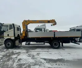 FAW J6L с КМУ XCMG SQS125-4 2025 года новый фото 4