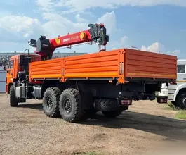 КАМАЗ 43118-50 с КМУ Palfinger Inman IT 150 2025 года новый фото 2