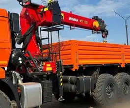КАМАЗ 43118-50 с КМУ Palfinger Inman IT 150 2025 года новый фото 5