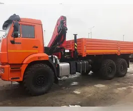 КАМАЗ 43118-50 с КМУ Palfinger Inman ИМ-150N 2025 года новый фото 2