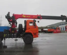 КАМАЗ 43118-50 с КМУ Palfinger Inman IT 200 2025 года новый фото 3