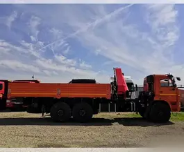 Бортовой грузовик Бортовой грузовик КАМАЗ 43118-50, Palfinger 2025 года новый