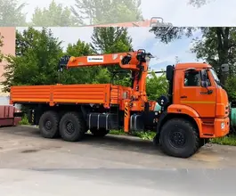 КАМАЗ 43118-50 с КМУ Hangil 756 2026 года новый