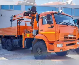 КАМАЗ 43118-50 с КМУ Hangil 756 2026 года новый фото 2