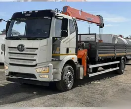 FAW J6L с КМУ Hangil 756 2025 года новый