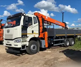 FAW J6P CA3250 с КМУ Hangil HGC 1235 2025 года новый