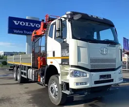 Манипулятор-самопогрузчик FAW J6P CA3250 с КМУ Prosper PR706 2024 года новый фото 3