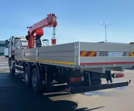 Манипулятор-самопогрузчик FAW J6P CA3250 с КМУ Prosper PR706 2024 года новый фото 5