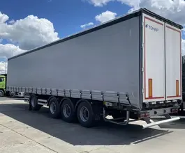 Тентованный полуприцеп Тонар T4-13V (97883) 2026 года новый фото 2