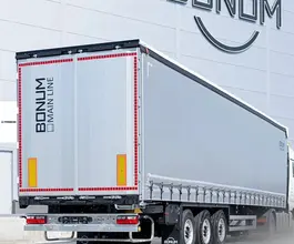 Тентованный полуприцеп Bonum 914296-04 2026 года новый фото 2