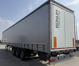 Тентованный полуприцеп Тентованный полуприцеп Bonum 914296-04 2024 года б/у фото 5