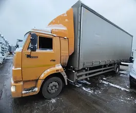 Тентованный грузовик Тентованный грузовик  КАМАЗ 2023 года б/у фото 2