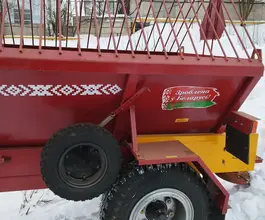 Пескоразбрасыватель полуприцепной ЛИДСЕЛЬМАШ Л-415 2023 года б/у фото 5