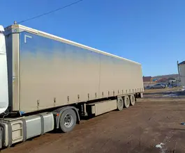 Тентованный полуприцеп Krone SDP27 2023 года б/у фото 2