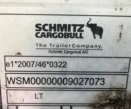 Тентованный прицеп Schmitz Cargobull SCB 2022 года б/у фото 5