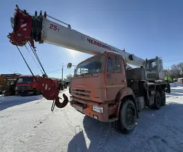 Автокран Челябинец ДЭК-251 Камаз 43118 2023 года б/у фото 2