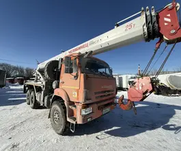 Автокран Челябинец ДЭК-251 Камаз 43118 2023 года б/у фото 4