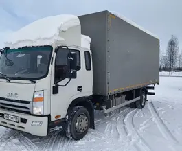 Тентованный грузовик Тентованный грузовик  JAC 2023 года б/у фото 4