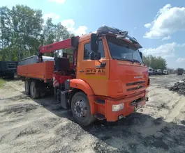 КАМАЗ 65115 с КМУ  2022 года б/у фото 4