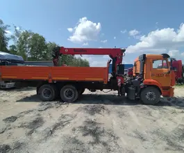 КАМАЗ 65115 с КМУ  2022 года б/у фото 5