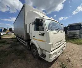 Тентованный грузовик Тентованный грузовик  КАМАЗ 2023 года б/у фото 3