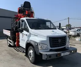 Манипулятор-самопогрузчик ГАЗ Газон Next с КМУ TAURUS 035A 2023 года б/у фото 3