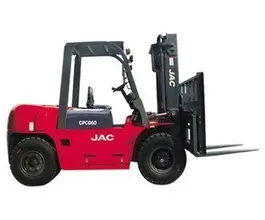 Вилочный погрузчик JAC CPCD60, грузоподъемность 6000 кг, дизельный двигатель  новый