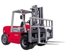 Вилочный погрузчик JAC CPCD80, грузоподъемность 8000 кг, дизельный двигатель  новый