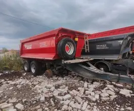 Самосвальный прицеп Самосвальный прицеп Grunwald GRW375 2022 года б/у