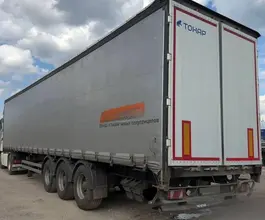 Тентованный полуприцеп Тентованный полуприцеп Тонар 9888 2024 года б/у фото 2