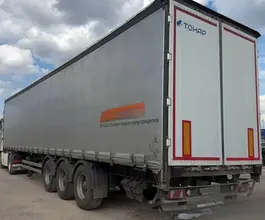 Тентованный полуприцеп Тентованный полуприцеп Тонар 9888 2024 года б/у фото 2