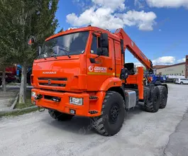 Тягач КАМАЗ 53504 с КМУ Hangil HGC 986 2026 года новый фото 5
