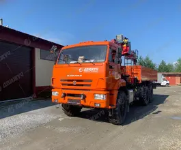 КАМАЗ 43118-50 с КМУ  2019 года новый фото 2