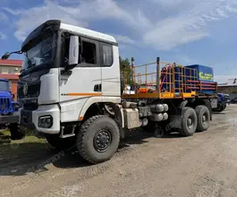 Автокран Цементировочный агрегат SHACMAN SX32586V385 2019 года новый фото 2