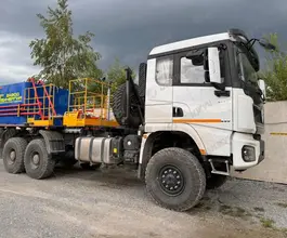 Автокран Цементировочный агрегат SHACMAN SX32586V385 2019 года новый фото 3