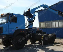 Тягач Урал 44202 с КМУ Инман ИМ-240 2026 года новый фото 2