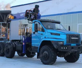 Тягач Урал 4320 NEXT с КМУ  2026 года новый фото 3