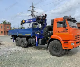 КАМАЗ 43118-50 с КМУ  2026 года новый фото 2