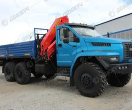 Шасси грузового автомобиля Урал NEXT с КМУ  2026 года новый