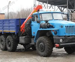 Урал 4320 с КМУ  2026 года новый