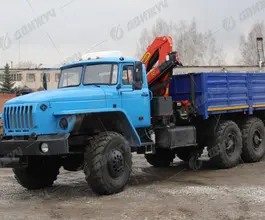 Урал 4320 с КМУ  2026 года новый фото 4