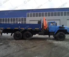Урал 4320 с КМУ  2026 года новый фото 2