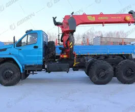 Тягач Урал Next 4320 с КМУ  2026 года новый