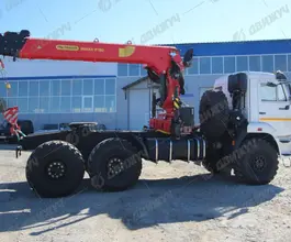 Тягач КАМАЗ 43118 с КМУ Инман ИТ-150 2026 года новый