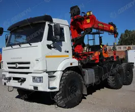 Тягач КАМАЗ 43118 с КМУ Инман ИТ-150 2026 года новый фото 3